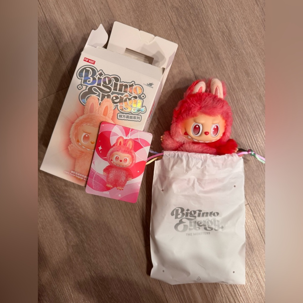 Labubu Big into Energy Authentic